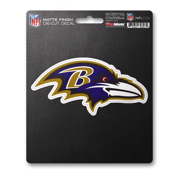 Baltimore Ravens Matte Finish Decal