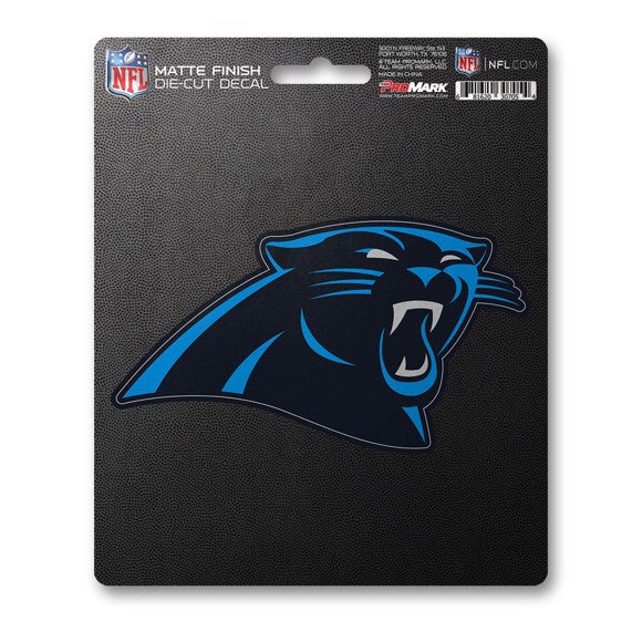 Carolina Panthers Matte Finish Decal