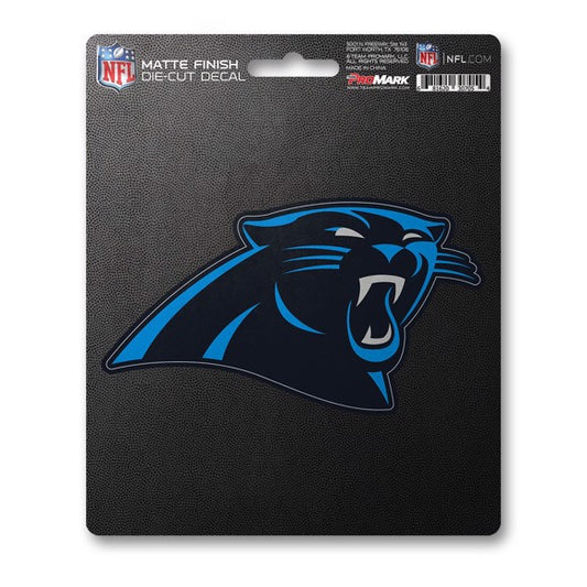 Carolina Panthers Matte Finish Decal