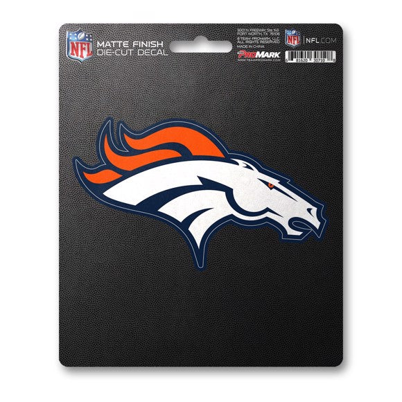 Denver Broncos Matte Finish Decal