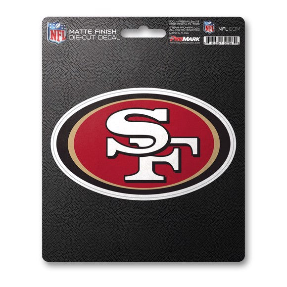 San Francisco 49ers Matte Finish Decal