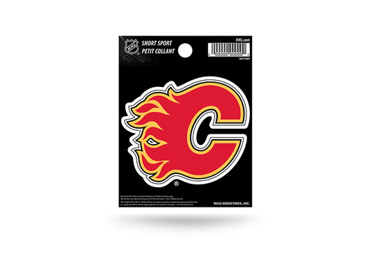 Calgary Flames Short Sport Decal