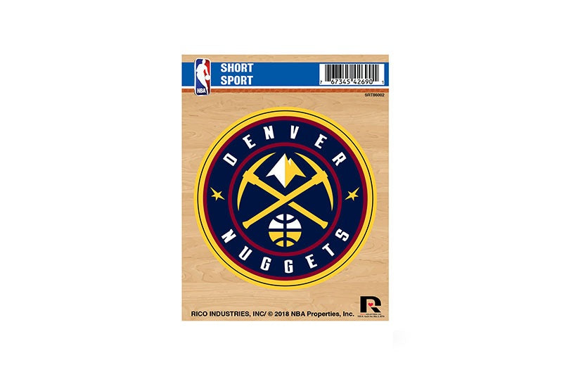 Denver Nuggets Short Sport Decal