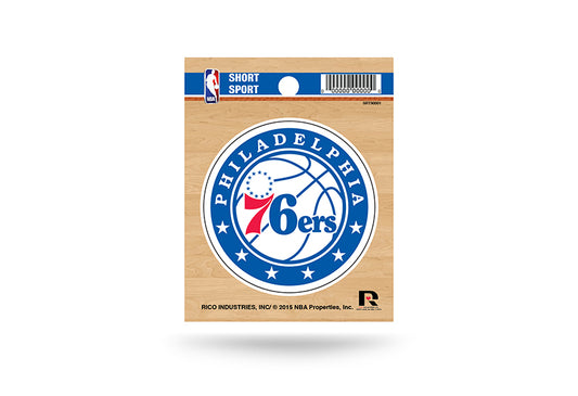 Philadelphia 76ers Short Sport Decal