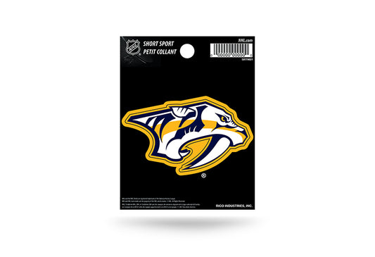 Nashville Predators Short Sport Decal