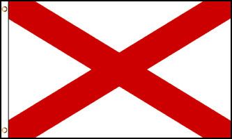 Alabama (State) Polyester Flag