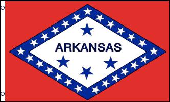 Arkansas Polyester Banner Flag