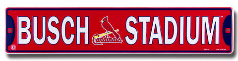 Busch Stadium St. Louis Cardinals Street Sign