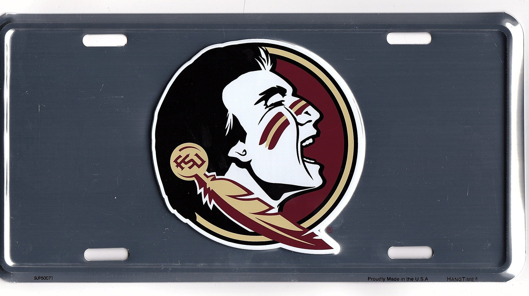 Florida State Seminoles Anodized License Plate