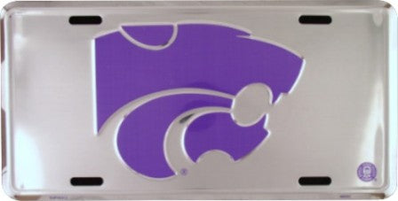 Kansas State Wildcats License Plate