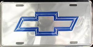 Chevrolet Bowtie Anodized License Plate