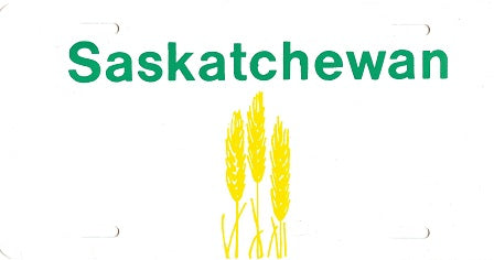 Design it Yourself Saskatchewan Bicycle Plate