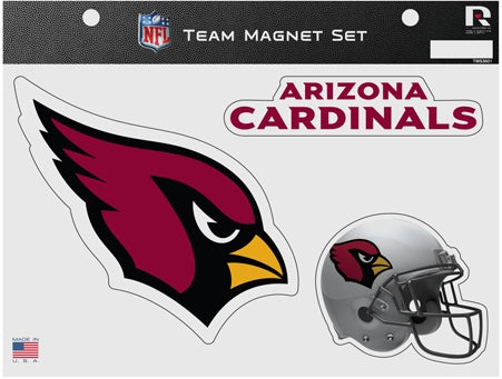 Arizona Cardinals Team Magnet Set