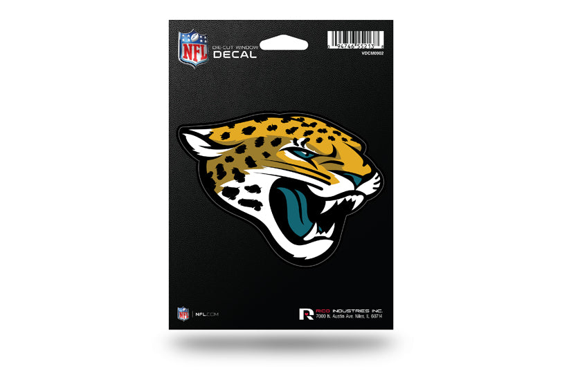 Jacksonville Jaguars Die Cut Vinyl Decal