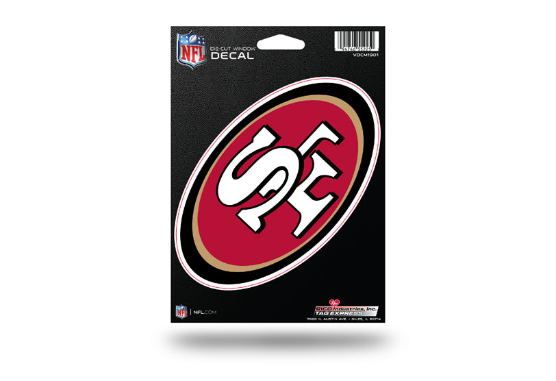 San Francisco 49ers Die Cut Vinyl Decal