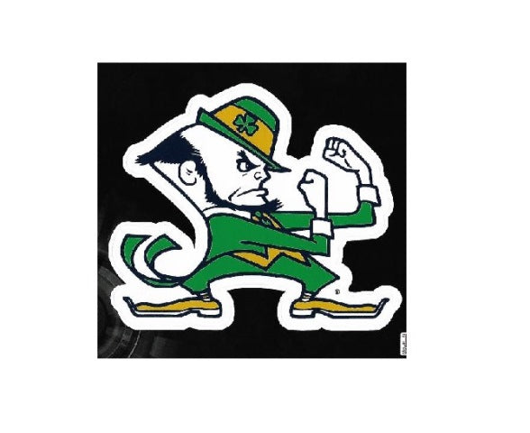 Notre Dame Fighting Irish Die Cut Vinyl Decal