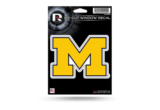 Michigan Wolverines Die Cut Vinyl Decal