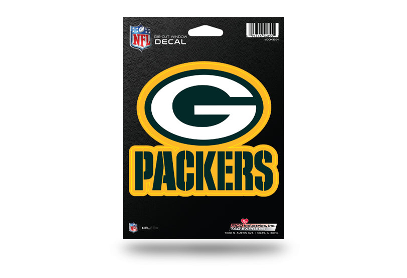 Green Bay Packers Die Cut Vinyl Decal