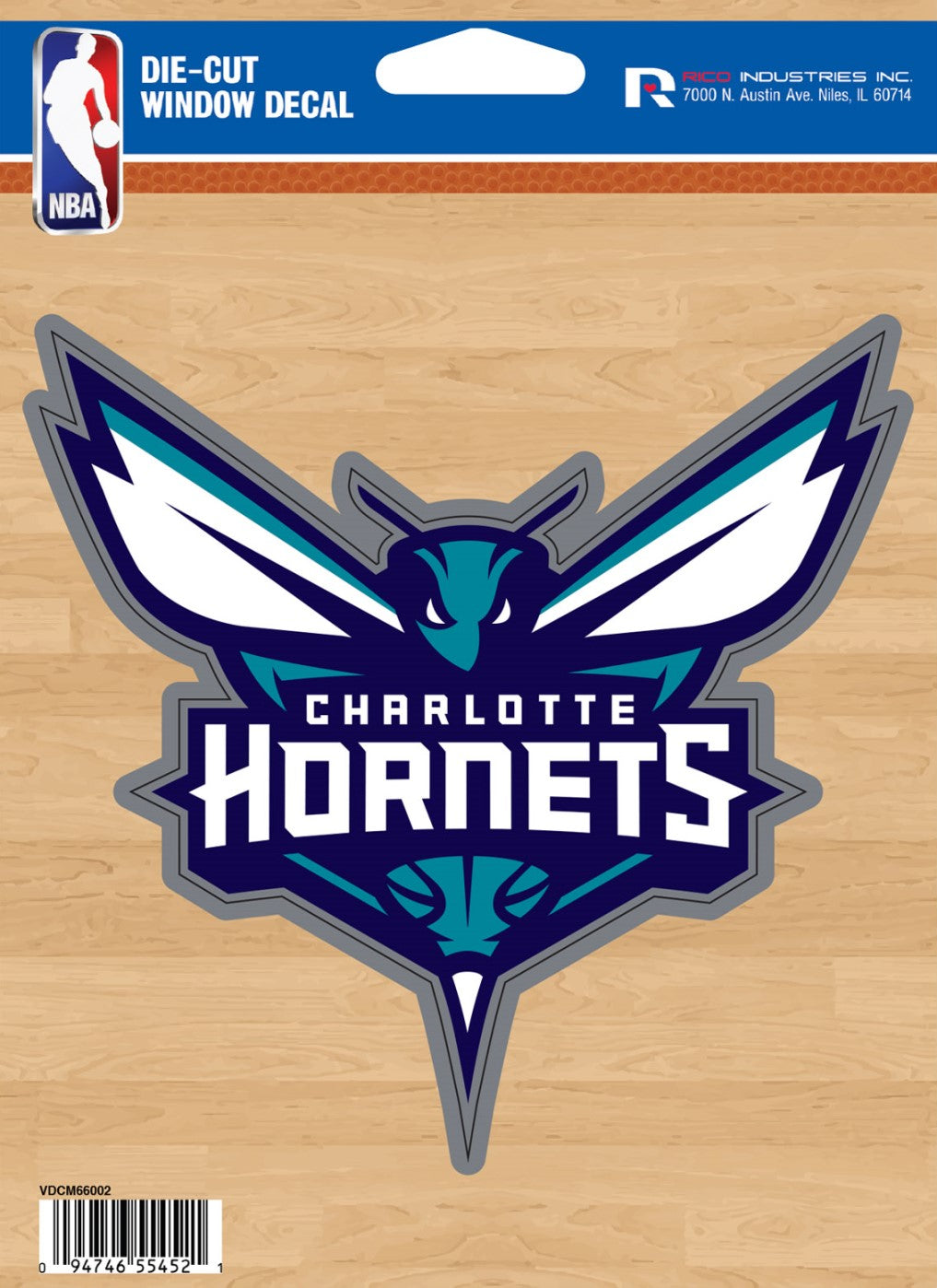 Charlotte Hornets Die Cut Vinyl Decal