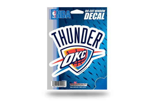 Oklahoma City Thunder Die Cut Vinyl Decal