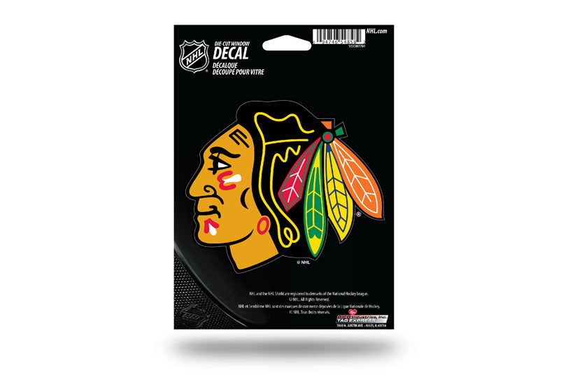 Chicago Blackhawks Die Cut Vinyl Decal