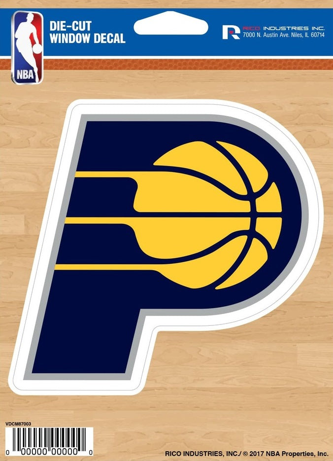 Indiana Pacers Die Cut Vinyl Decal