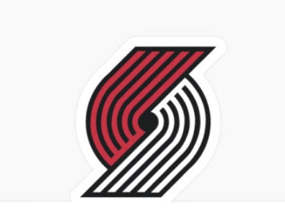 Portland Trailblazers Die Cut Vinyl Decal