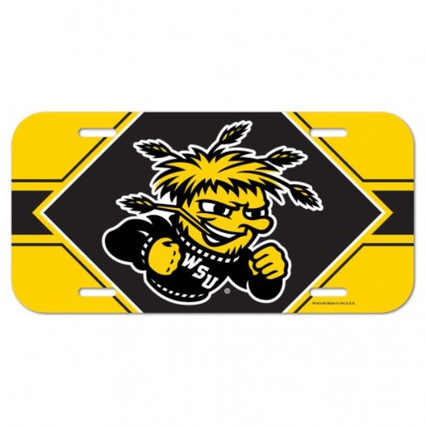 Wichita State Shockers Plastic License Plate