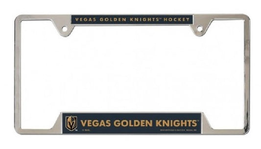 Las Vegas Golden Knights Chrome License Plate Frame