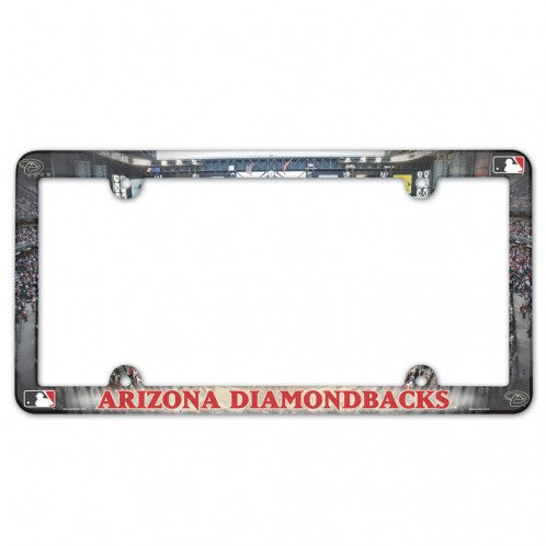 Arizona Diamondbacks Full Color Plastic License Plate Frame