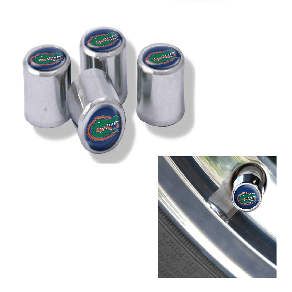 Florida Gators Chrome Valve Stem Caps