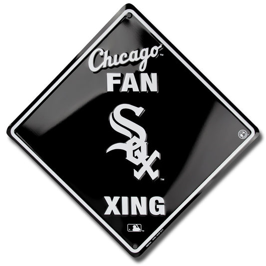 Chicago White Sox Xing Metal Parking Sign