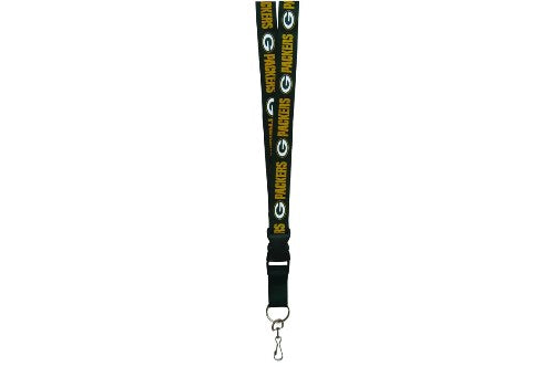 Green Bay Packers Dark Green Lanyard With Safety Latch