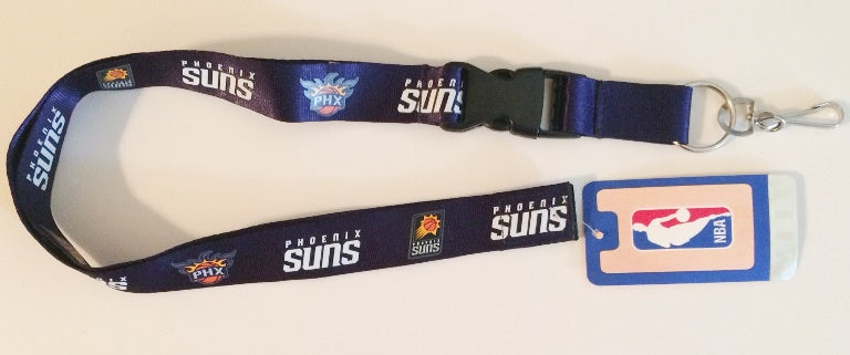 Phoenix Suns Purple Lanyard With Safety Fastener