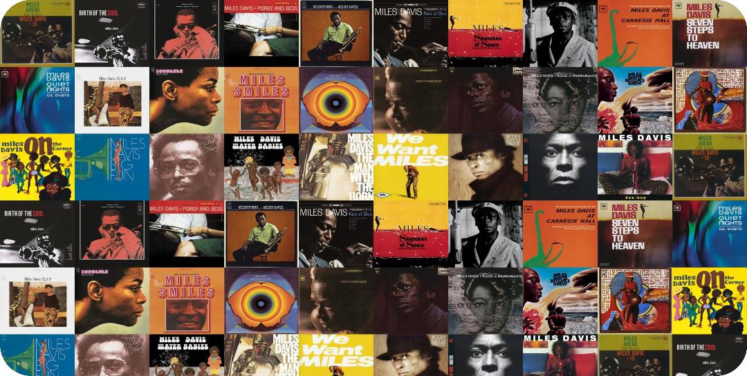 miles davis discography by year
