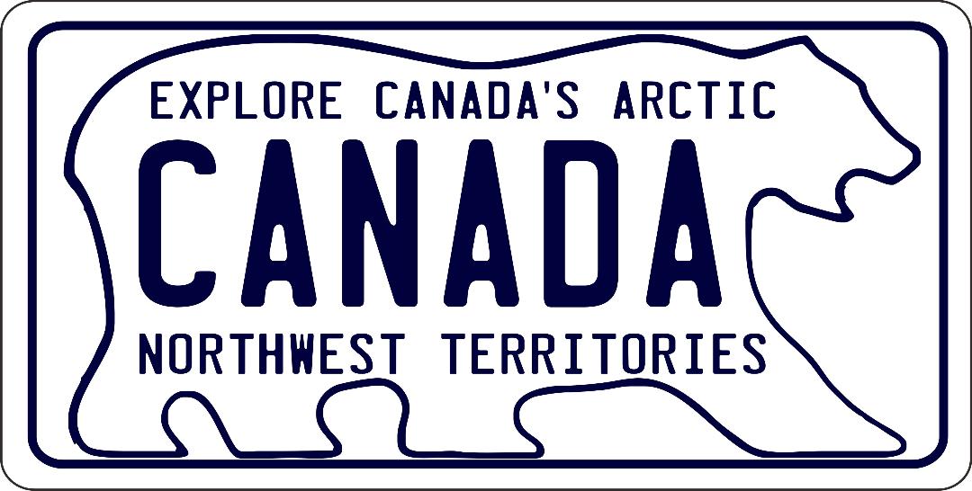 Calgary License Plate Magnet