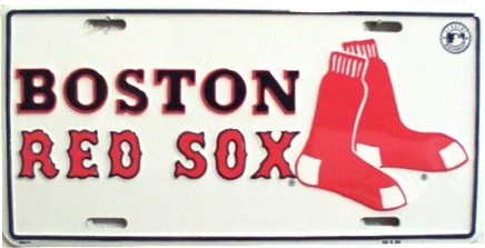 Welcome to Fenway Park Embossed Aluminum Sign